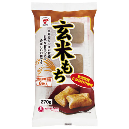 Taimatsu Foods Brown Rice Mochi 270g x 12 bags [shipped in Japan]