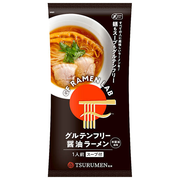 Kenmin Gluten Free Soy Sauce Ramen 136g x 10 bags [shipped in Japan]