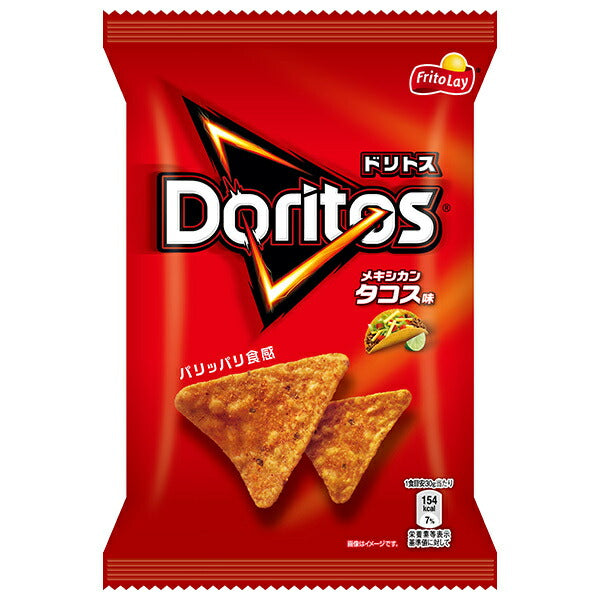 Frito-Lay Doritos Saveur Taco Mexicain 60g x 12 sachets
