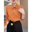 Luxury Professional Business Cooperate Office blouse shirt  for women