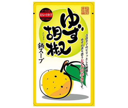 Matsuya Sakae Foods Honpo Yuzu Pepper Hot Pot Soup 720ml x 12 bags 