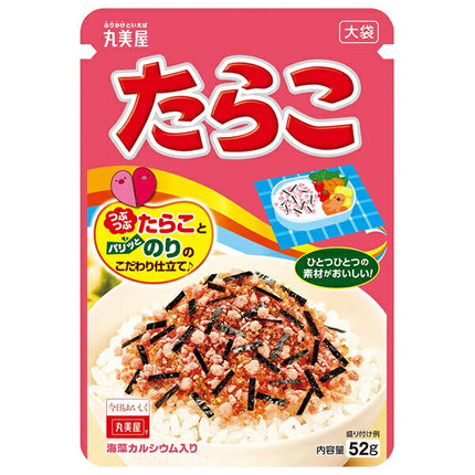 Marumiya furikake cod roe large bag 52g x 10 bags [shipped in Japan]