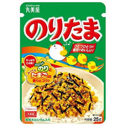 丸美屋 ふりかけ のりたま 25g×10袋入【日本出荷】