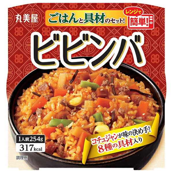 Marumiya Bibimbap with rice 254g x 6 pieces [shipped in Japan]