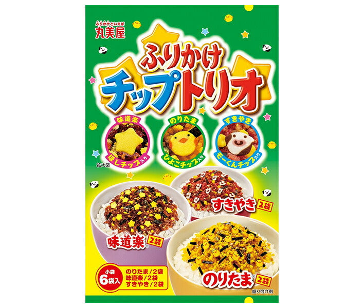 Marumiya Furikake Chip Trio 14g x 10 bags [shipped in Japan]