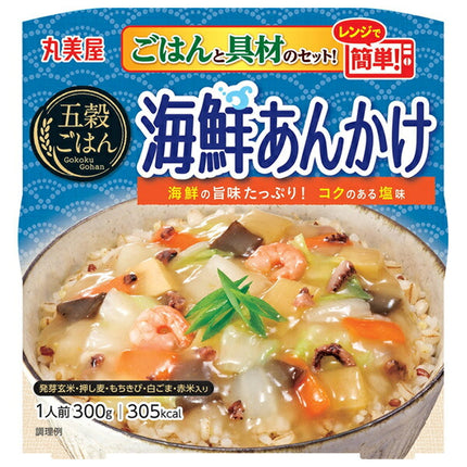 Marumiya Five Grain Rice with Seafood Sauce 300g x 6 pieces [Shipped in Japan]