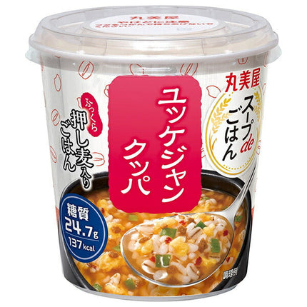 Marumiya Soup de Gohan Yukkejangkuppa 69.8g x 6 pieces [Shipped in Japan]
