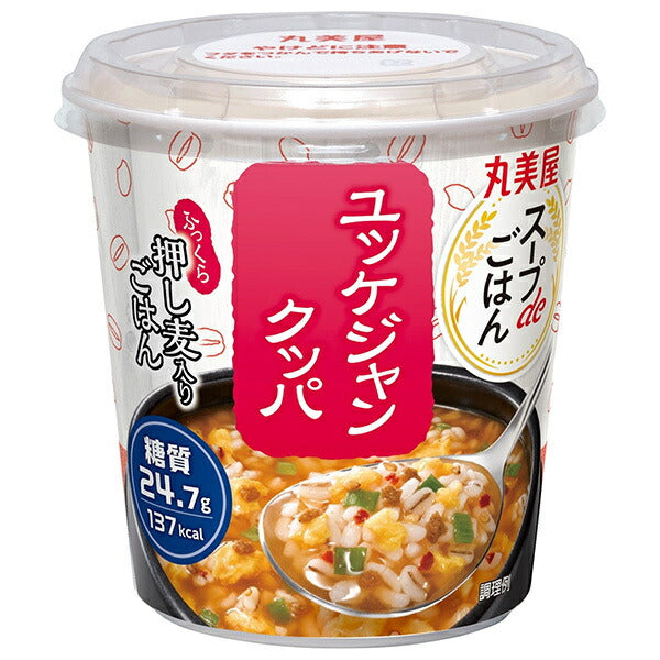 Marumiya Soup de Gohan Yukkejangkuppa 69.8g x 6 pieces [Shipped in Japan]
