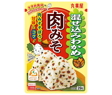 Marumiya Mélange de viande de wakame miso 29g x 10 sachets 