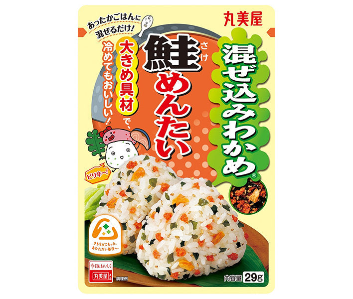 丸美屋 混ぜ込みわかめ 鮭めんたい 29g×10袋入