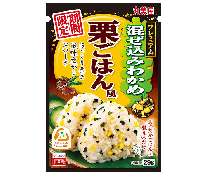 丸美屋 混ぜ込みわかめ 栗ごはん風 29g×10袋入