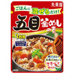 Marumiya Just mix Gomoku Kamameshi no 1 serving 80g x 10 pieces [Shipped in Japan]
