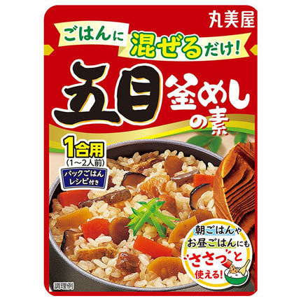 Marumiya Just mix Gomoku Kamameshi no 1 serving 80g x 10 pieces [Shipped in Japan]