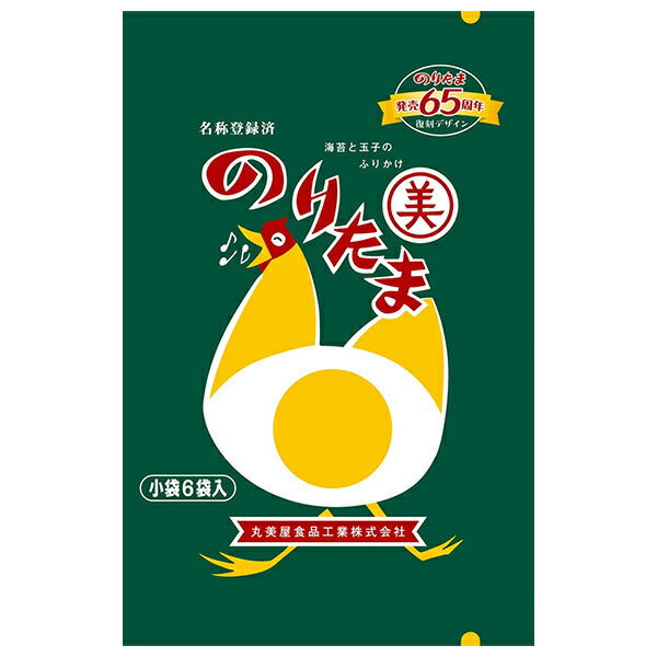 Marumiya Furikake Noritama Retro Package 15g x 10 bags 