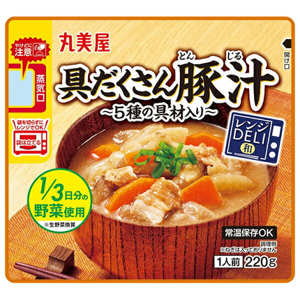 Marumiya Range DELI Tonjiru 220g x 5 boxes [shipped in Japan]