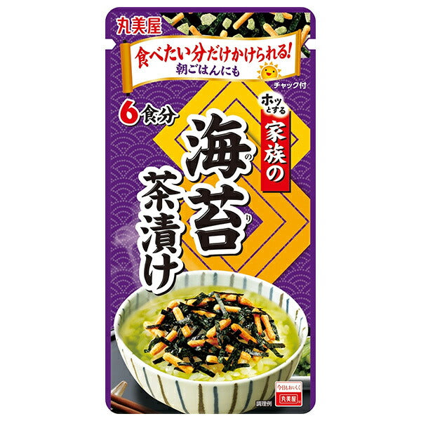 Marumiya Family Seaweed Chazuke 42g x 10 bags [shipped in Japan]