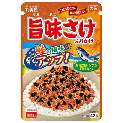 Marumiya Umami Salmon Furikake Large Bag 42g x 10 bags [Shipped in Japan]