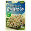Tanaka Foods 6 sea blessings mixed with rice 30g x 10 bags [shipped in Japan]