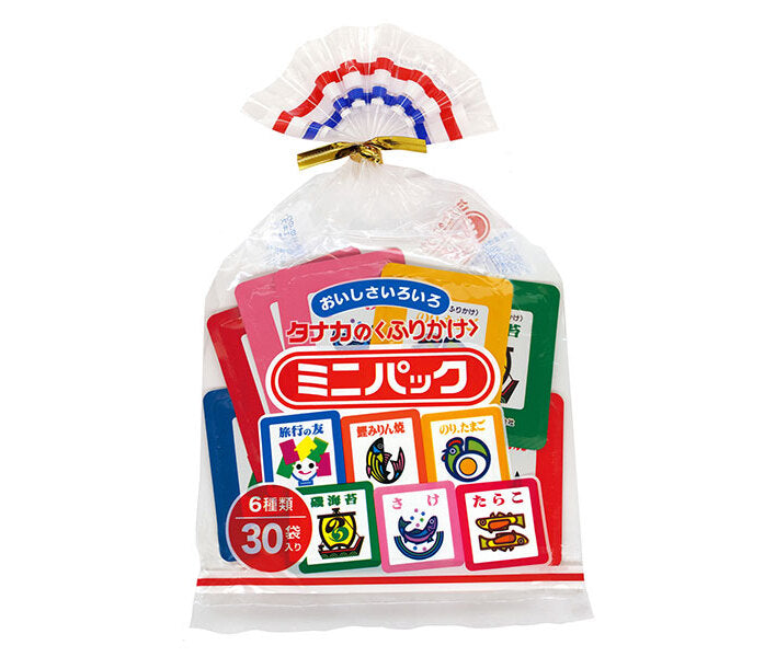 Tanaka Foods Mini Pack 30P Assortment 60g (2g x 30P) x 5 bags [Shipped in Japan]
