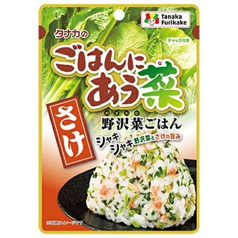 Tanaka Foods Salmon that goes well with rice 15g x 10 bags [shipped in Japan]