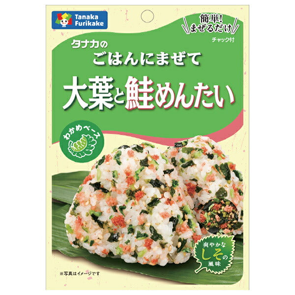 田中食品 ごはんにまぜて 大葉と鮭めんたい 24g×10袋入【日本出荷】