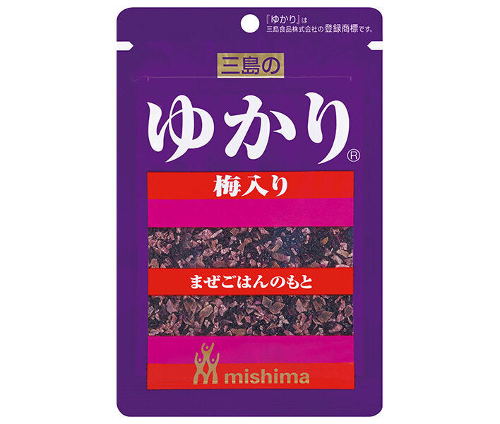 [11/25~ 10% off all products!!] Mishima Foods Yukari with Ume 18g x 10 bags