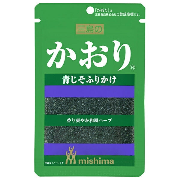 Mishima Foods Kaori Aojiso Furikake 13g x 15 sachets 