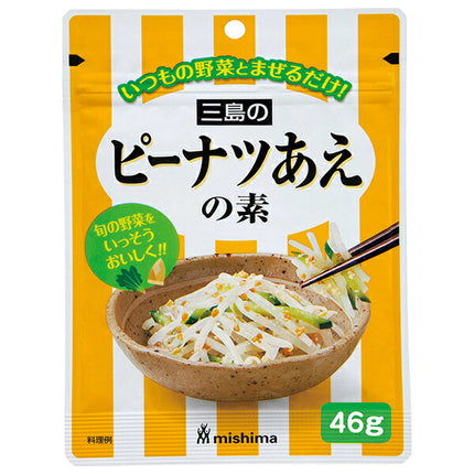 Mishima Foods Peanut Aenomoto 46g x 10 bags [shipped in Japan]