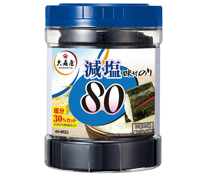 大森屋 減塩 味付卓上80 (12切80枚)×30個入