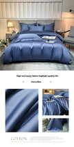 Egyptian Long‑Staple Satin Fabric Cotton Sheet – Luxury, Breathability & Timeless Comfort