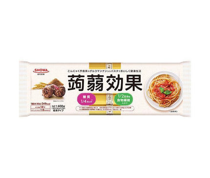 昭和産業 (SHOWA) 蒟蒻効果 400g(80g×5束)×24袋入【日本出荷】