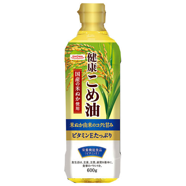 Showa Sangyo Huile de Riz Saine 600g x 10 pièces 