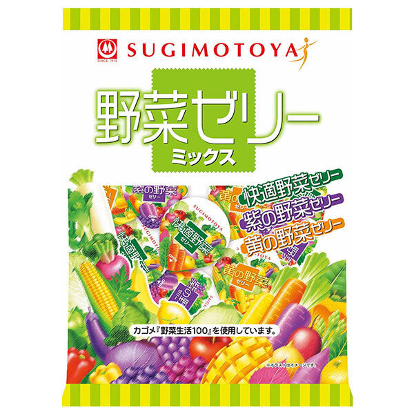 Mélange de gelée de légumes Sugimotoya Seika 462g (22g x 21 pièces) x 8 sachets 