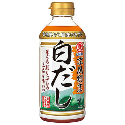 Higashimaru Soy Sauce Kyoto Kappo White Dashi 400ml PET bottle x 12 pieces [Shipped in Japan]