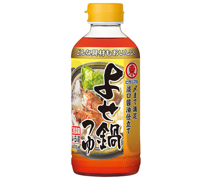 [11/25~ 10% off all products!!] Higashimaru Soy Sauce Yosenabe Soup 3x Concentrated 400ml PET x 12 Bottles