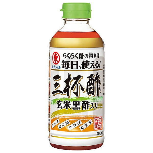 Higashimaru Soy Sauce Sanbai Vinegar 400ml x 12 bottles [Shipped in Japan]
