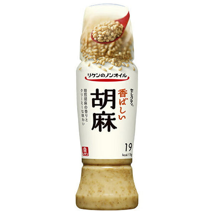 Riken Vitamin Riken's Sésame parfumé sélectif sans huile Bouteille PET de 190 ml x 12 bouteilles 