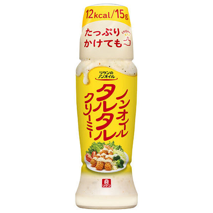 Riken Vitamin Riken Non-Oil Non-Oil Tartar Creamy 190ml PET Bottle x 12 Bottles 