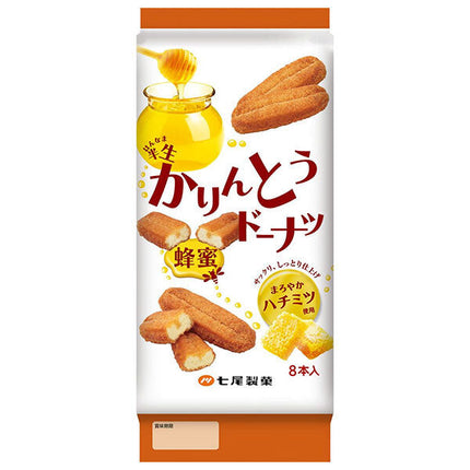 Nanao Confectionery Semi-fresh Karinto Donuts with Honey 10 pieces x 12 bags 