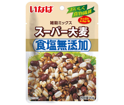 Inaba Foods Super Barley Salt-free Mixed Grains 40g x 8 pieces 