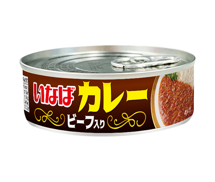 いなば食品 いなばカレー ビーフ入り 100g缶×24個入