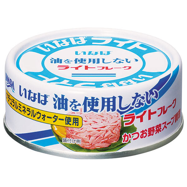 Inaba Foods Oil-free Light Flakes 70g x 24 pieces 