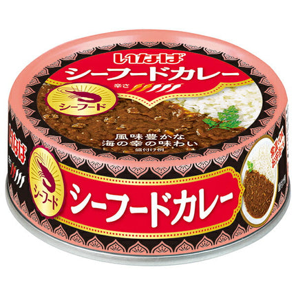 Inaba Foods, Curry de fruits de mer, 75g (boîte de conserve) x 24 unités.