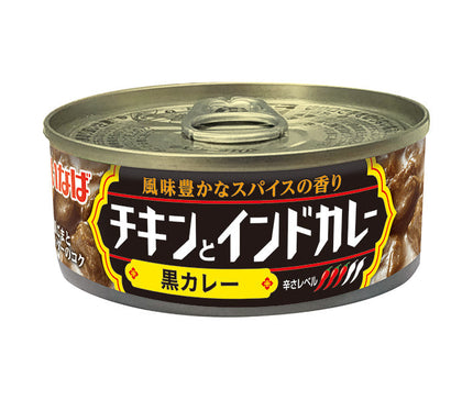 Inaba Foods Chicken and Indian Curry Black Curry 115g can x 24 pieces [Shipped in Japan]