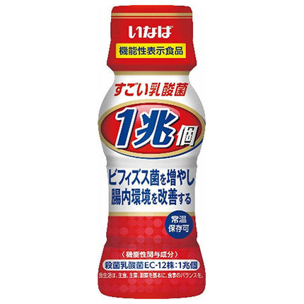 Inaba Foods 1 Trillion Amazing Lactic Acid Bacteria Drink 65ml Plastic Bottle x 50