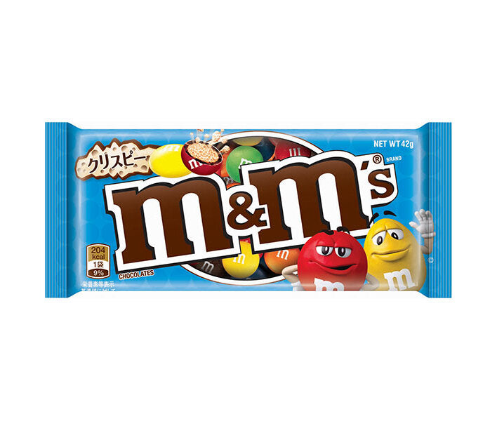 Mars Japan M&M'S Crispy Single 42g x 12 pieces 