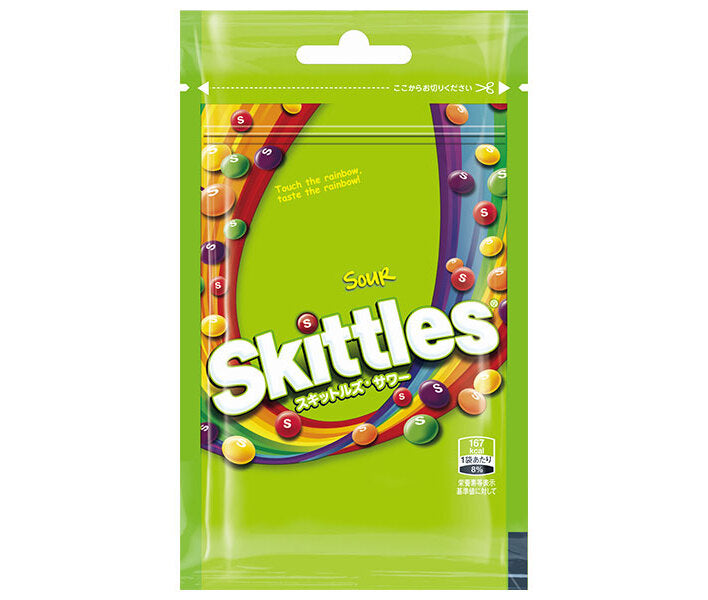 Mars Japan Skittles Sour 40g x 10 sachets 