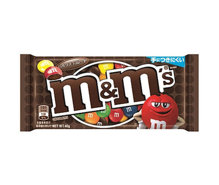 Mars Japan M&M'S Chocolat au lait Single 40g x 12 pièces 