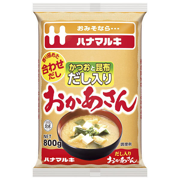 Hanamaruki Okaasan avec dashi 800g x 12 sachets 