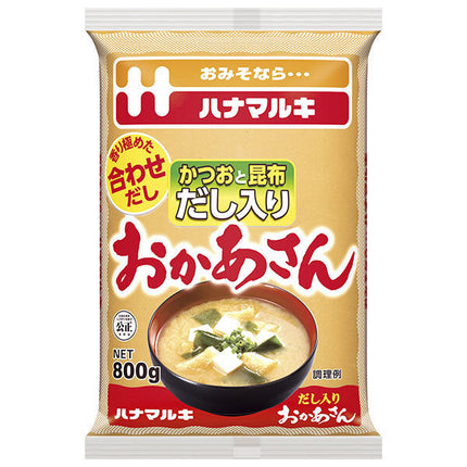 Hanamaruki Okaasan avec dashi 800g x 12 sachets 